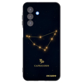 Picasee Μαύρη θήκη σιλικόνης για Samsung Galaxy A17 5G - CAPRICORN