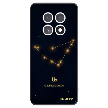 Picasee Μαύρη θήκη σιλικόνης για Xiaomi Redmi Note 15 - CAPRICORN