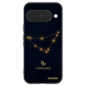 Picasee Μαύρη θήκη σιλικόνης για Google Pixel 10 - CAPRICORN