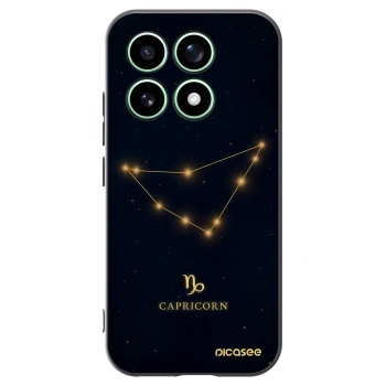 Picasee Μαύρη θήκη σιλικόνης για Xiaomi 17 - CAPRICORN