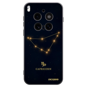 Picasee Μαύρη θήκη σιλικόνης για Vivo X300 Pro - CAPRICORN