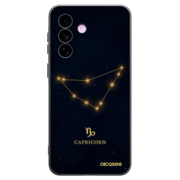 Picasee Μαύρη θήκη σιλικόνης για Samsung Galaxy A57 5G - CAPRICORN
