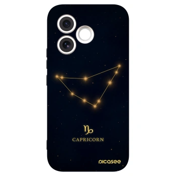 Picasee Μαύρη θήκη σιλικόνης για Honor 600 Lite - CAPRICORN