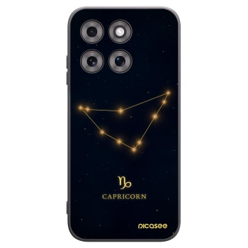 Picasee Μαύρη θήκη σιλικόνης για Motorola Moto G77 - CAPRICORN