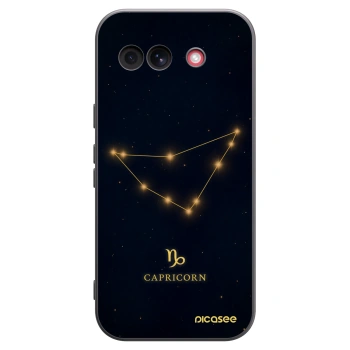 Picasee Μαύρη θήκη σιλικόνης για Google Pixel 10a - CAPRICORN