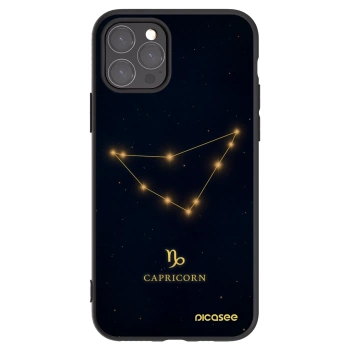 Picasee Μαύρη θήκη σιλικόνης για Apple iPhone 11 Pro - CAPRICORN