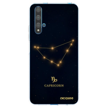 Picasee διαφανής θήκη σιλικόνης Huawei Nova 5T - CAPRICORN