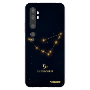 Picasee διαφανής θήκη σιλικόνης Xiaomi Mi Note 10 (Pro) - CAPRICORN