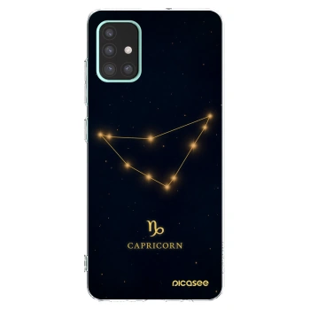 Picasee διαφανής θήκη σιλικόνης Samsung Galaxy A51 A515F - CAPRICORN