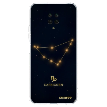 Picasee διαφανής θήκη σιλικόνης Xiaomi Redmi Note 9S - CAPRICORN