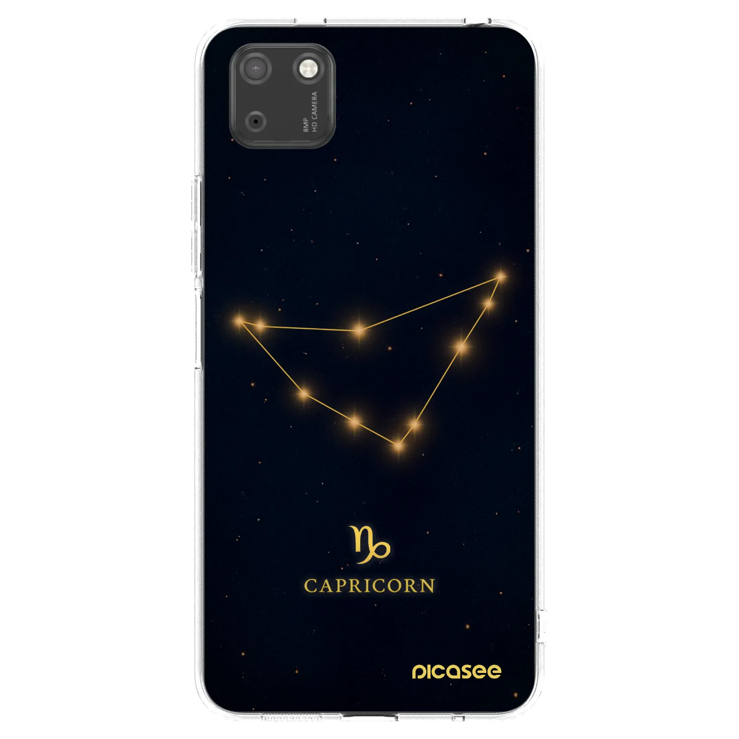 Picasee διαφανής θήκη σιλικόνης Huawei Y5P - CAPRICORN
