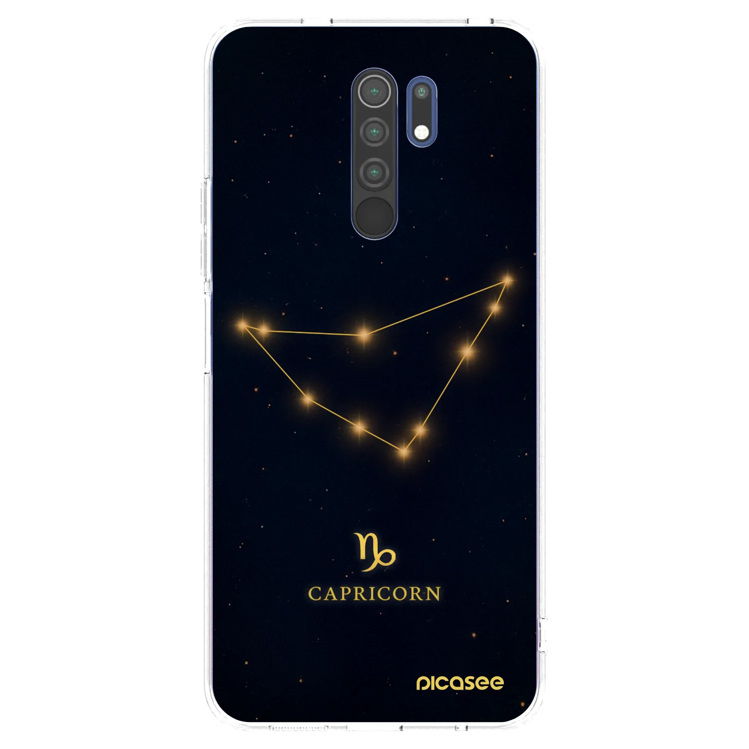 Picasee διαφανής θήκη σιλικόνης Xiaomi Redmi 9 - CAPRICORN