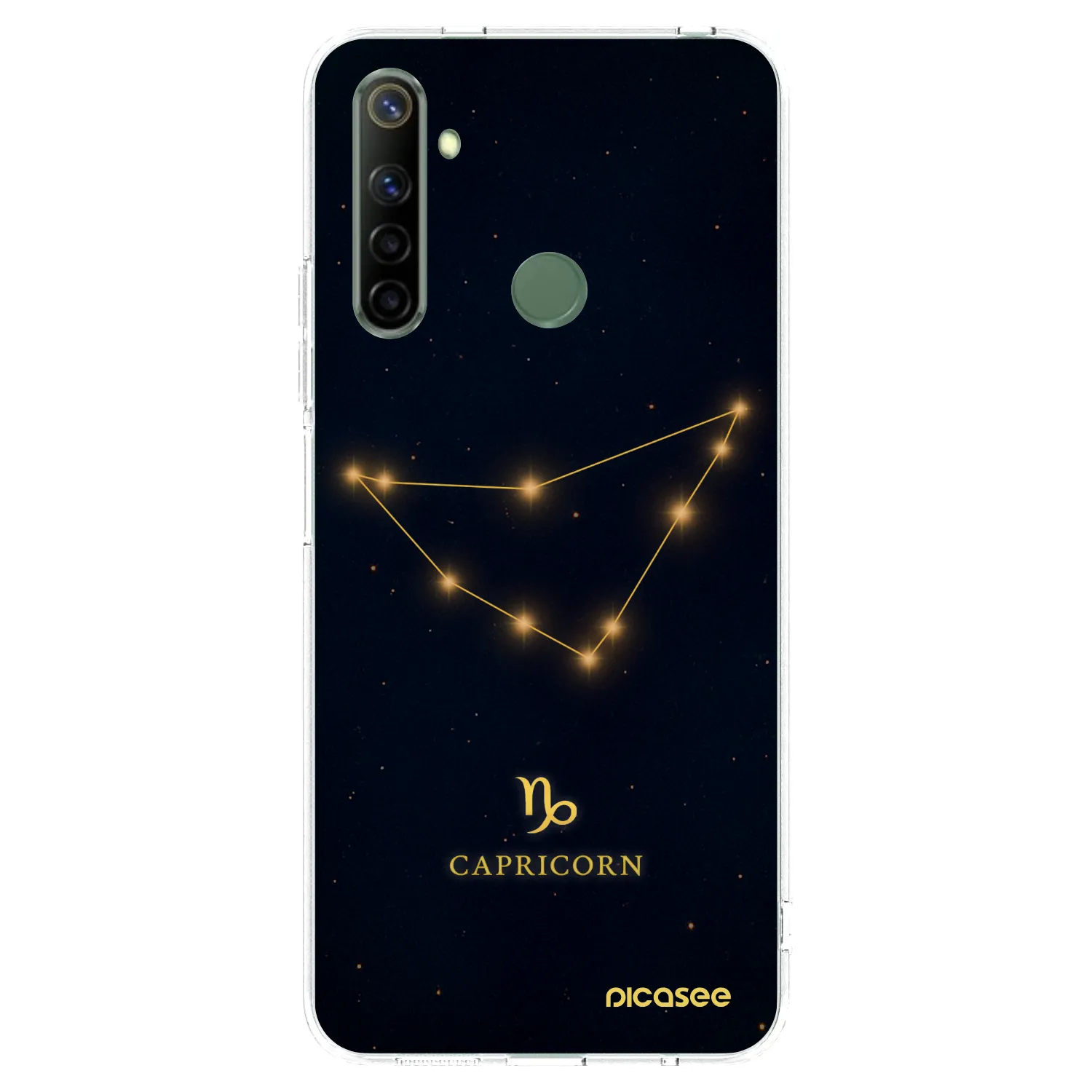 Picasee διαφανής θήκη σιλικόνης Realme 6i - CAPRICORN
