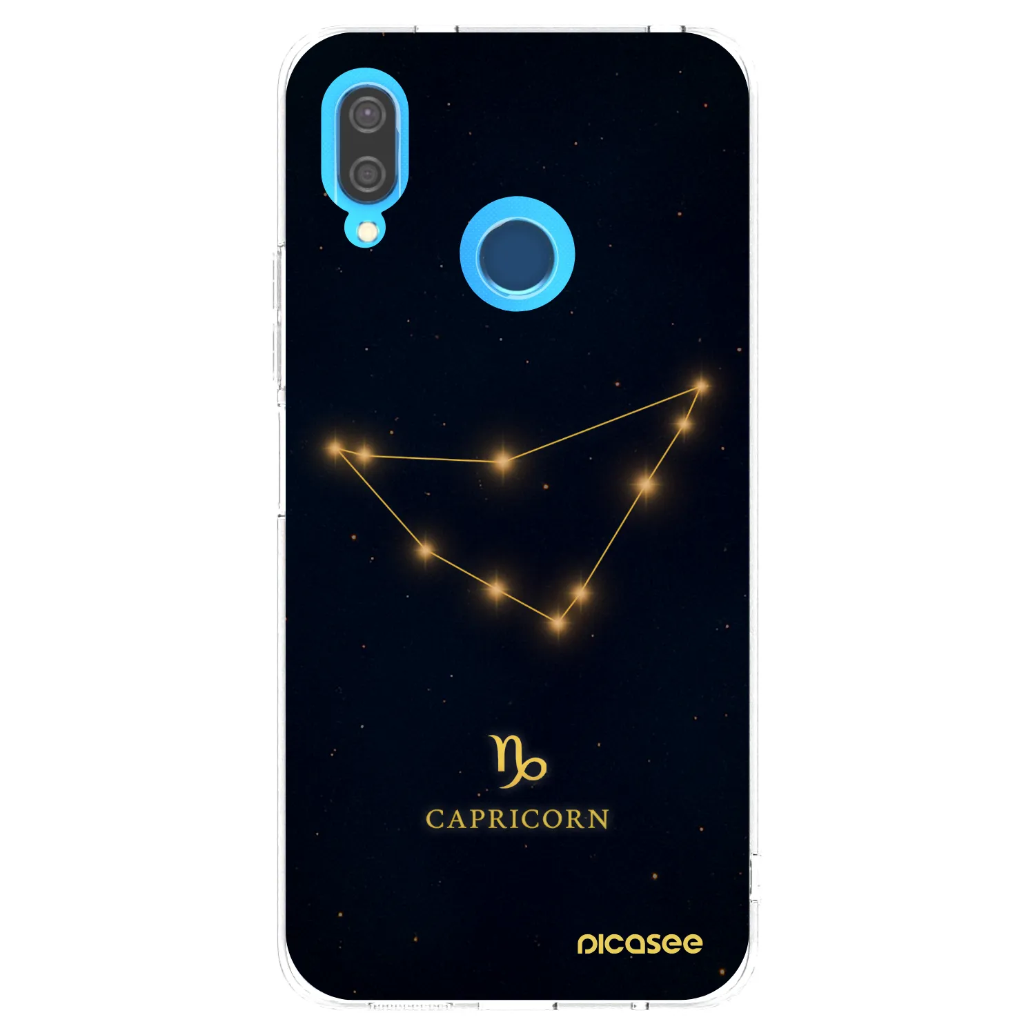 Picasee διαφανής θήκη σιλικόνης Huawei P20 Lite - CAPRICORN