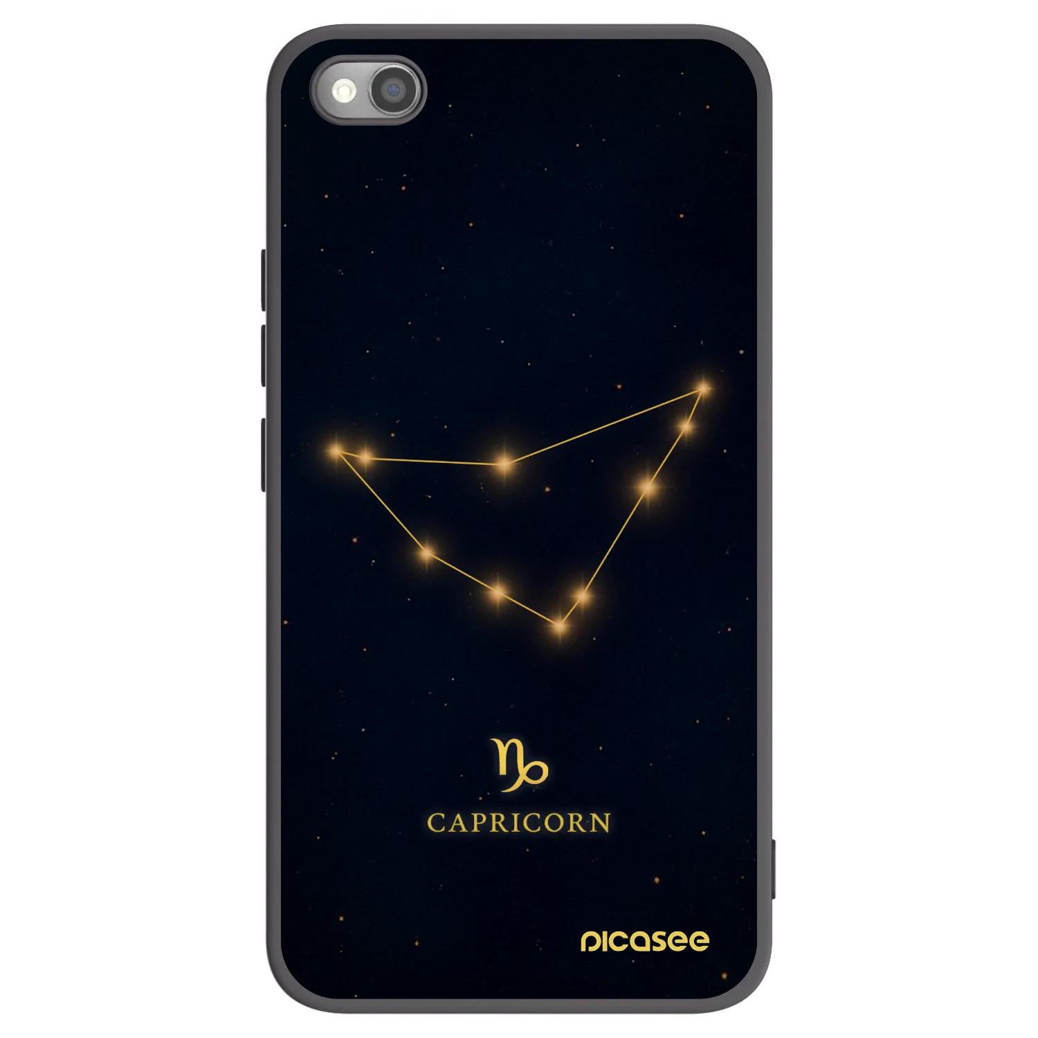 Picasee Μαύρη θήκη σιλικόνης για Xiaomi Mi 11 Ultra - CAPRICORN