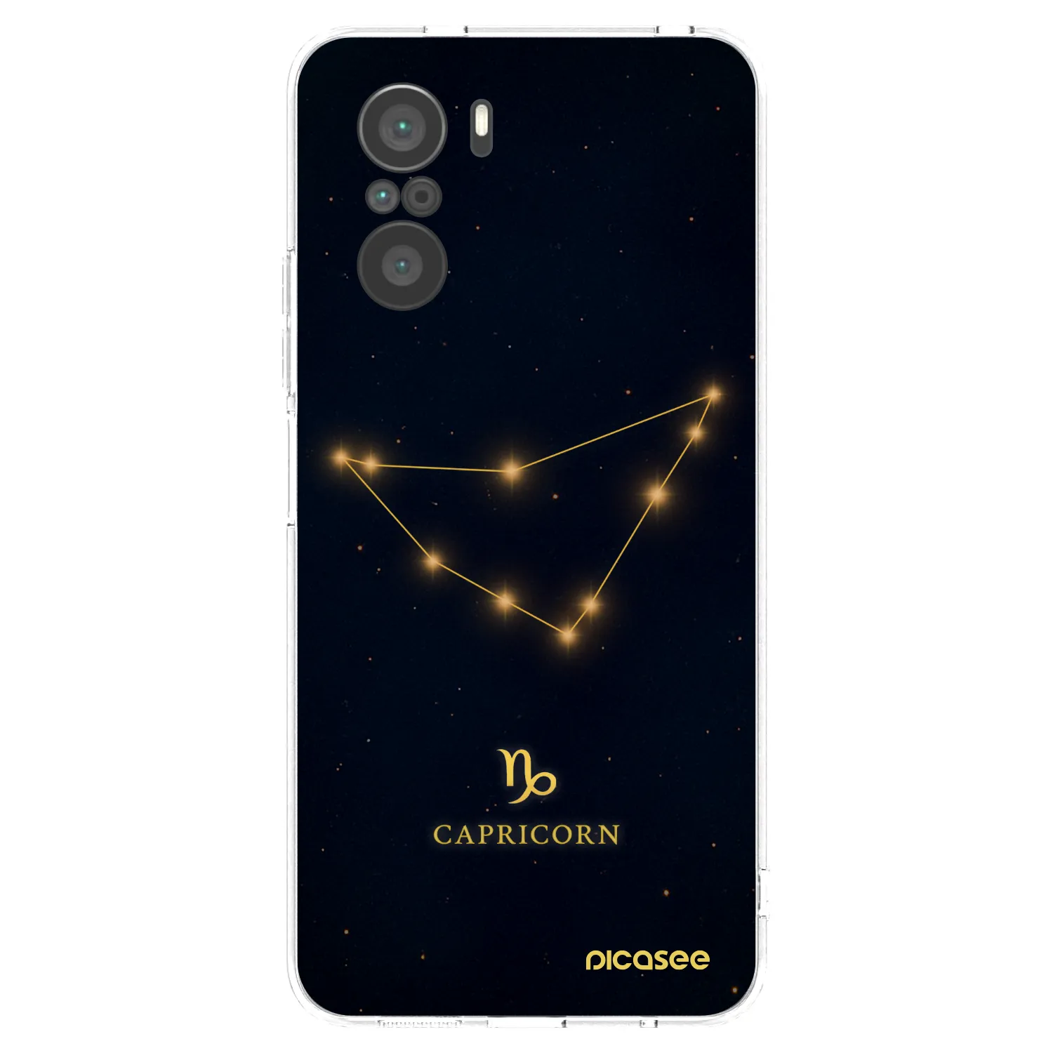 Picasee διαφανής θήκη σιλικόνης Xiaomi Poco F3 - CAPRICORN