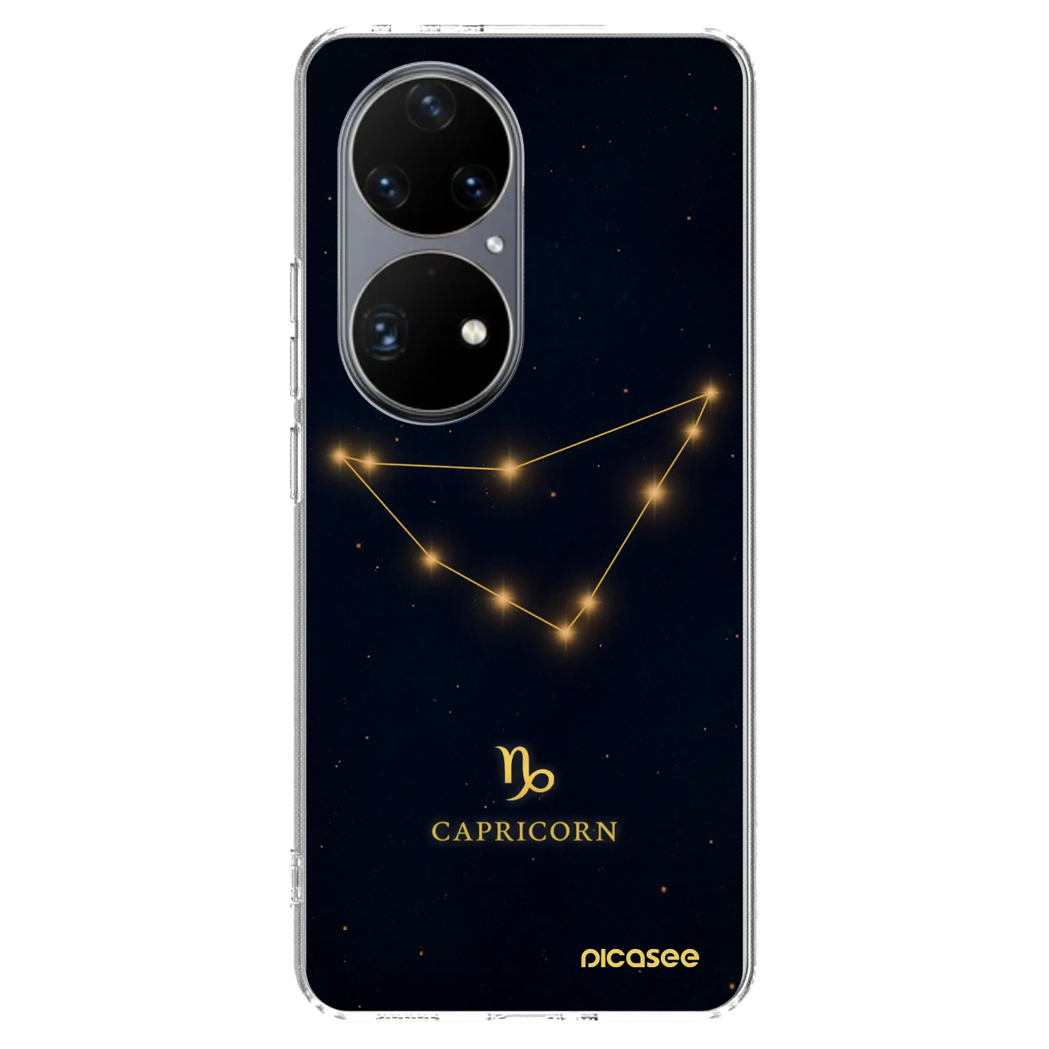 Picasee διαφανής θήκη σιλικόνης Huawei P50 - CAPRICORN