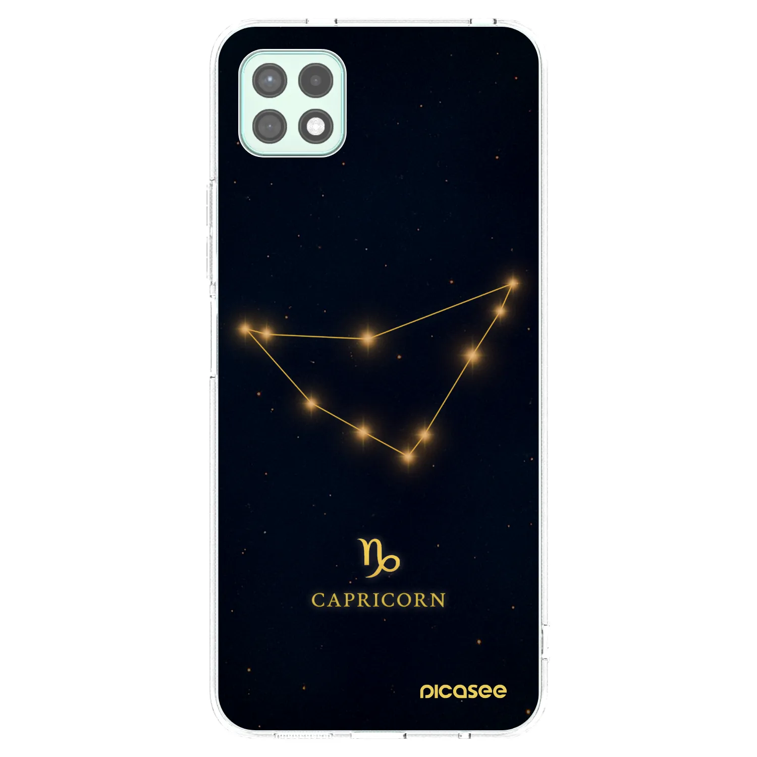 Picasee διαφανής θήκη σιλικόνης Samsung Galaxy A22 A226B 5G - CAPRICORN