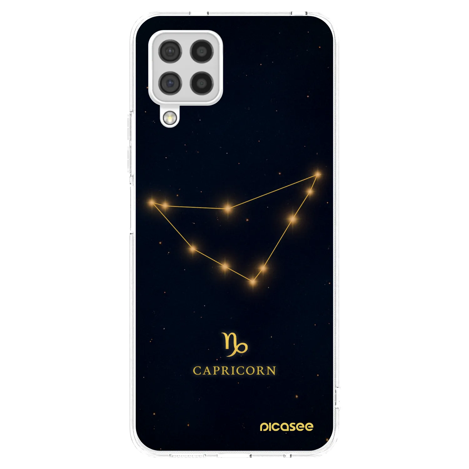 Picasee διαφανής θήκη σιλικόνης Samsung Galaxy A22 A225F 4G - CAPRICORN