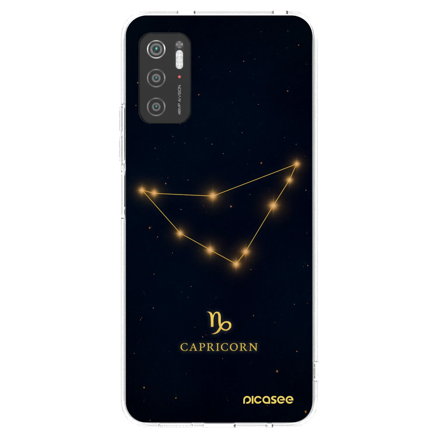 Picasee διαφανής θήκη σιλικόνης Xiaomi Poco M3 Pro 5G - CAPRICORN