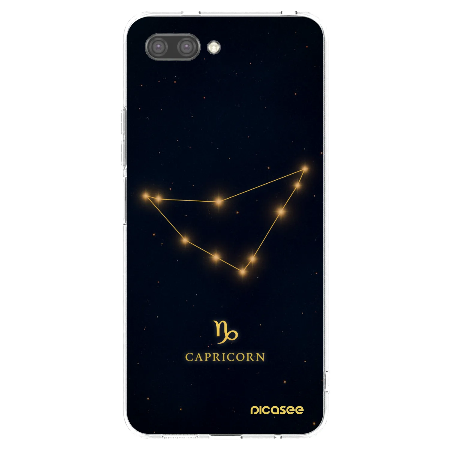 Picasee διαφανής θήκη σιλικόνης Honor 10 - CAPRICORN