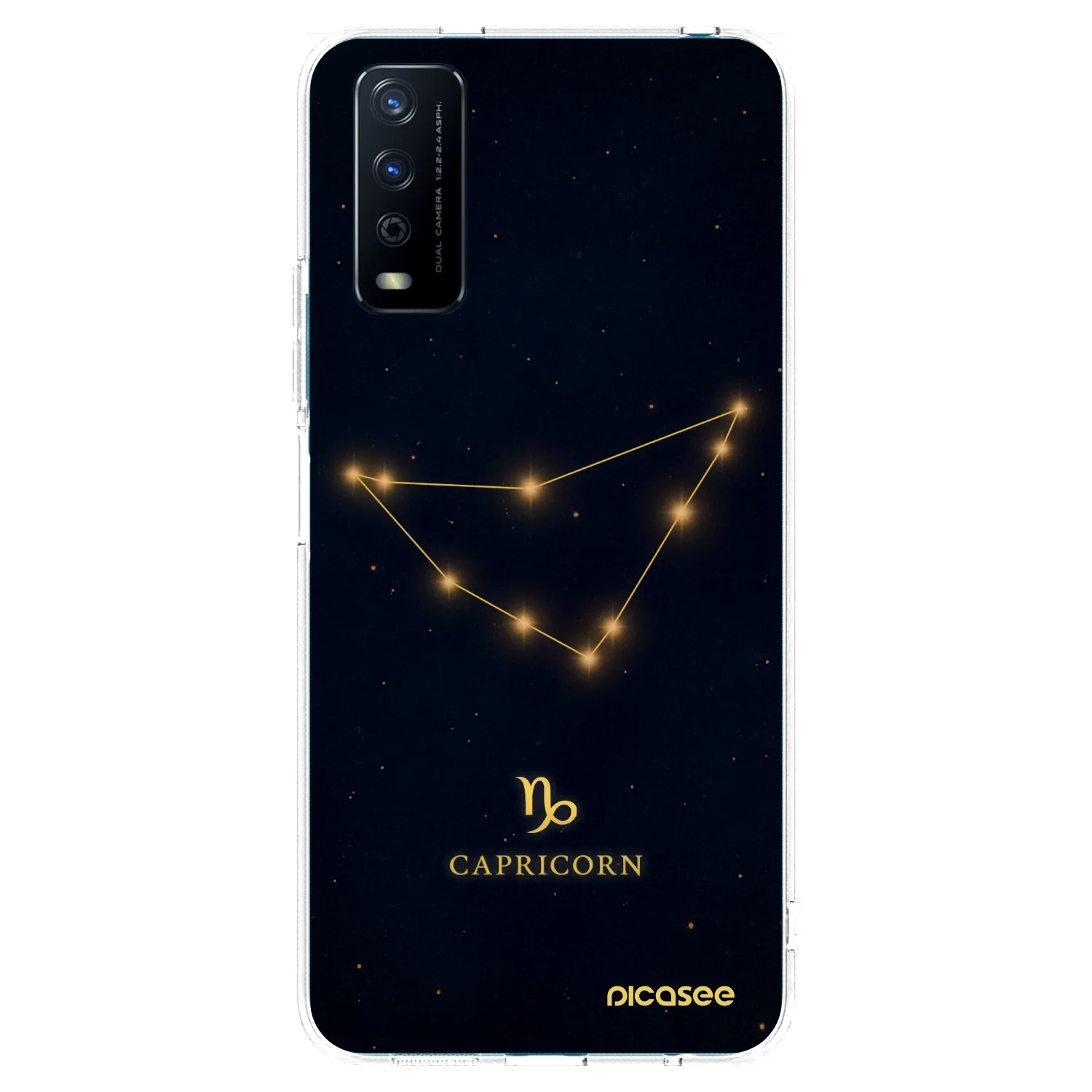 Picasee διαφανής θήκη σιλικόνης Vivo Y11s - CAPRICORN