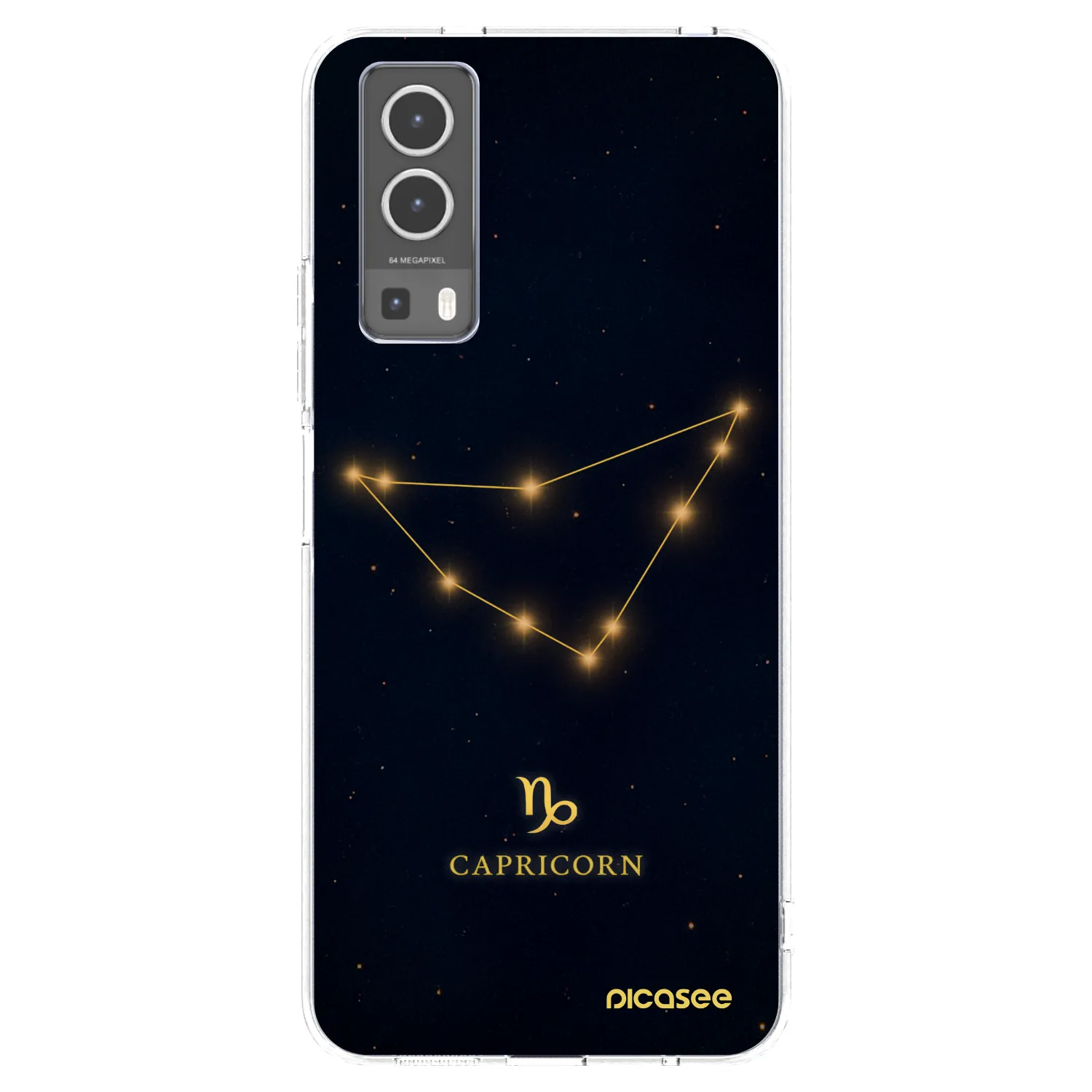 Picasee διαφανής θήκη σιλικόνης Vivo Y72 5G - CAPRICORN