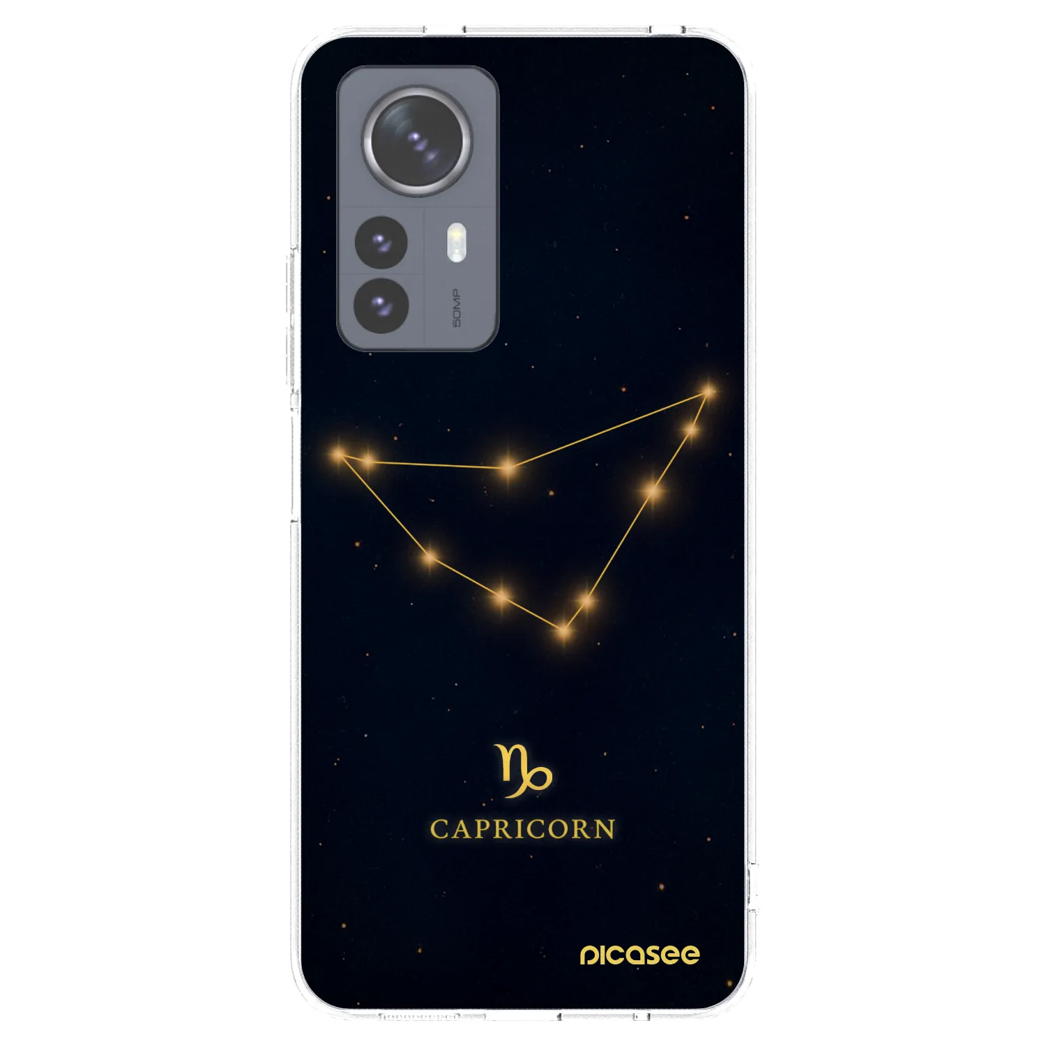 Picasee διαφανής θήκη σιλικόνης Xiaomi 12 Pro - CAPRICORN