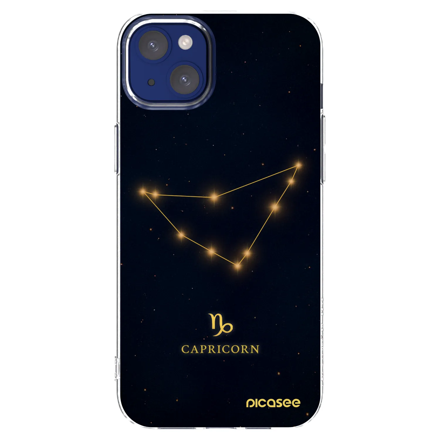 Picasee διαφανής θήκη σιλικόνης Apple iPhone 14 Plus - CAPRICORN