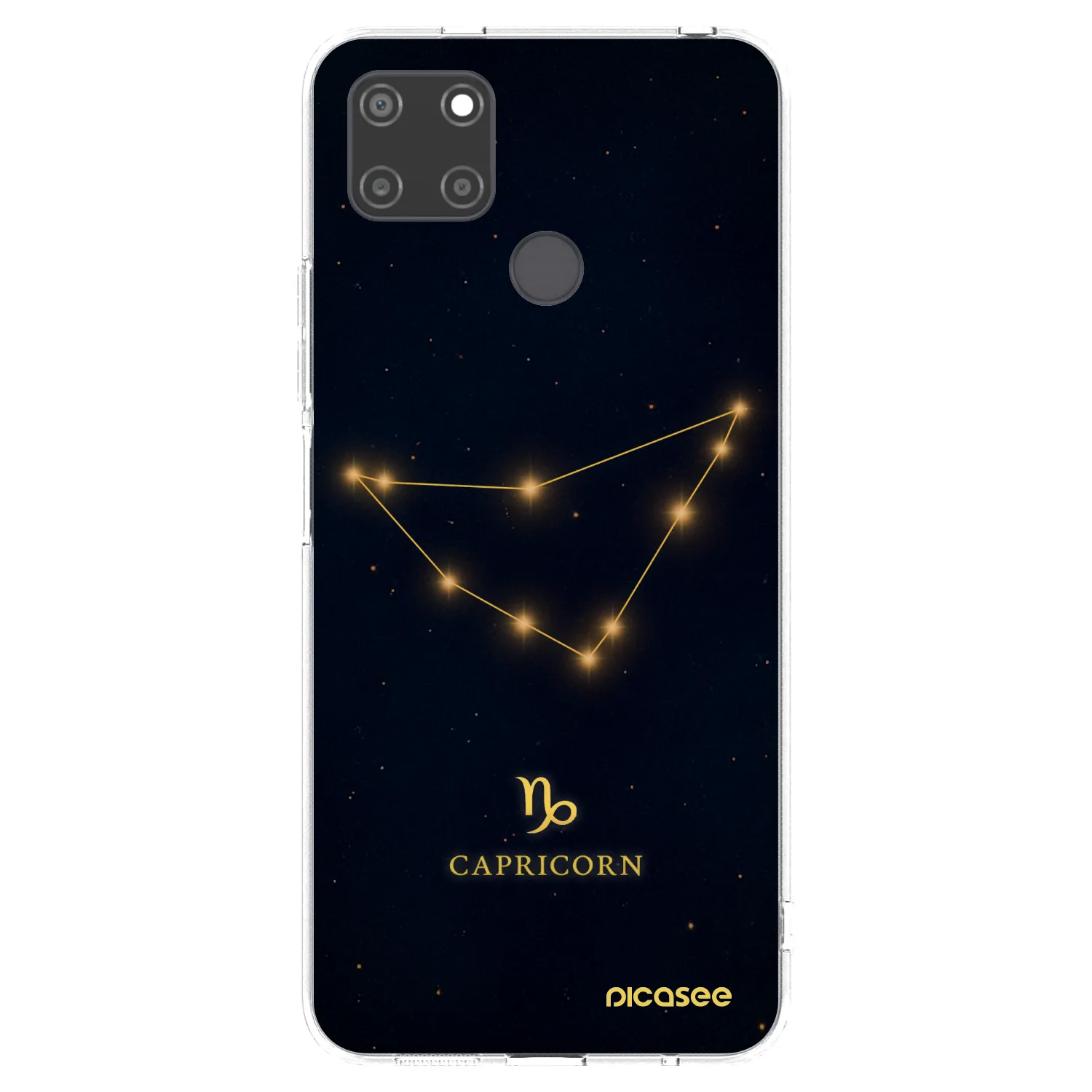 Picasee διαφανής θήκη σιλικόνης Realme C21Y - CAPRICORN