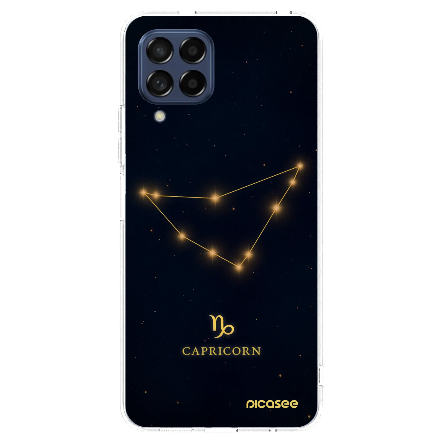 Picasee διαφανής θήκη σιλικόνης Samsung Galaxy M53 5G - CAPRICORN