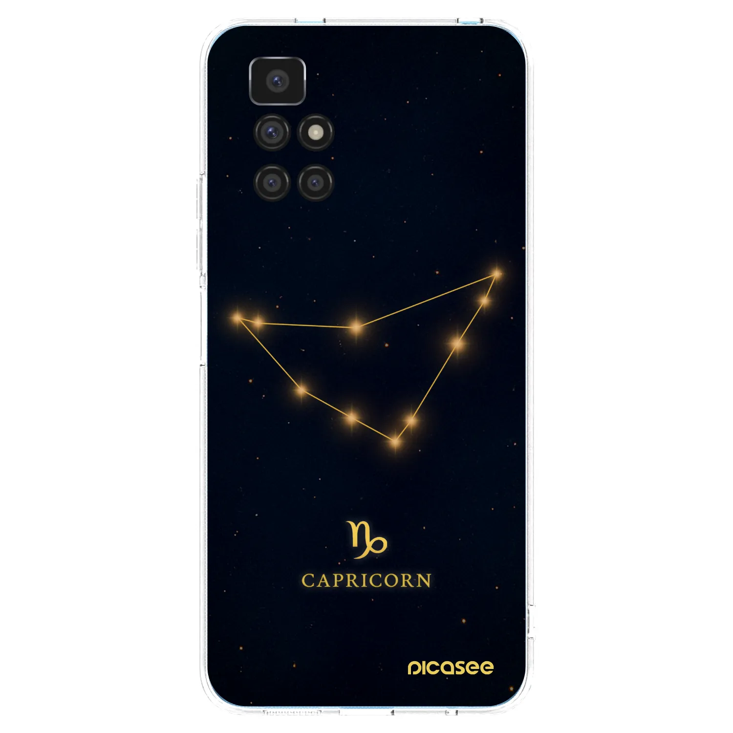 Picasee διαφανής θήκη σιλικόνης Xiaomi Redmi 10 (2022) - CAPRICORN