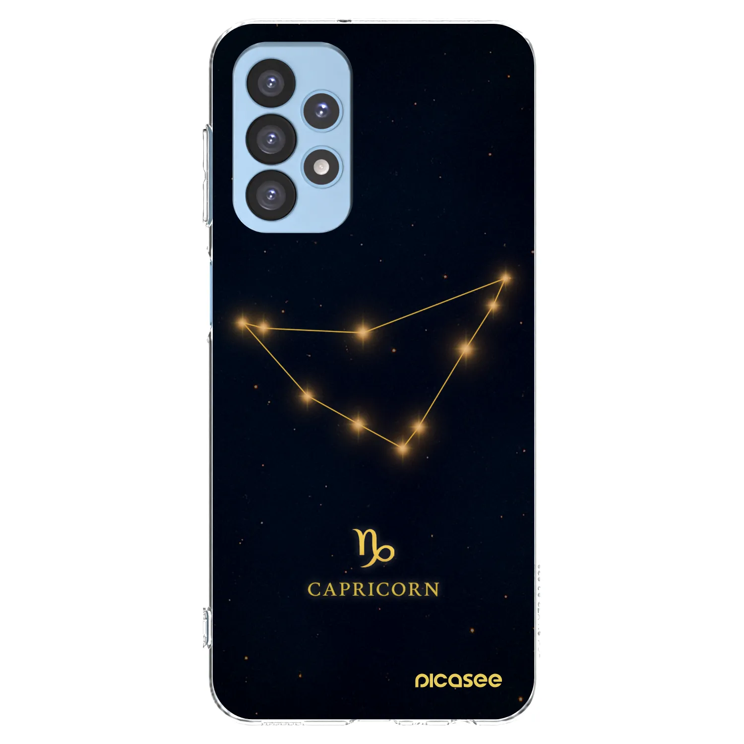 Picasee διαφανής θήκη σιλικόνης Samsung Galaxy A23 A235F 4G - CAPRICORN