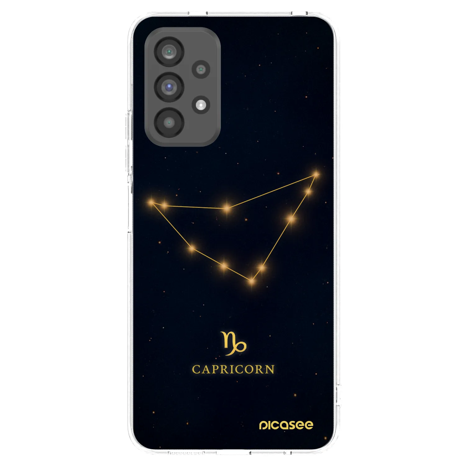 Picasee διαφανής θήκη σιλικόνης Samsung Galaxy A73 5G - CAPRICORN