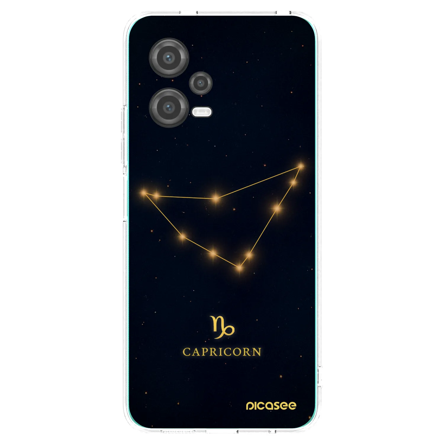 Picasee διαφανής θήκη σιλικόνης Xiaomi Poco X5 - CAPRICORN