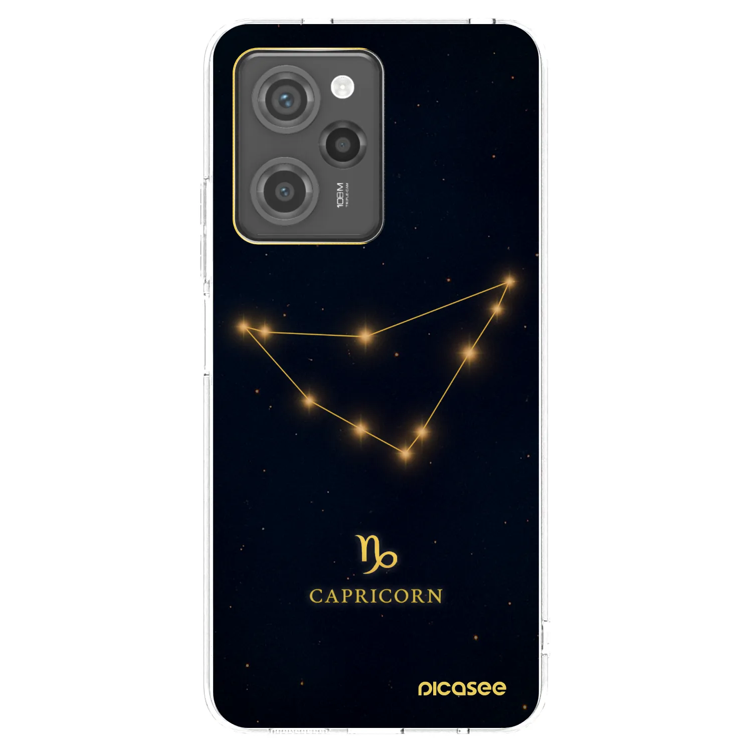 Picasee διαφανής θήκη σιλικόνης Xiaomi Poco X5 Pro - CAPRICORN
