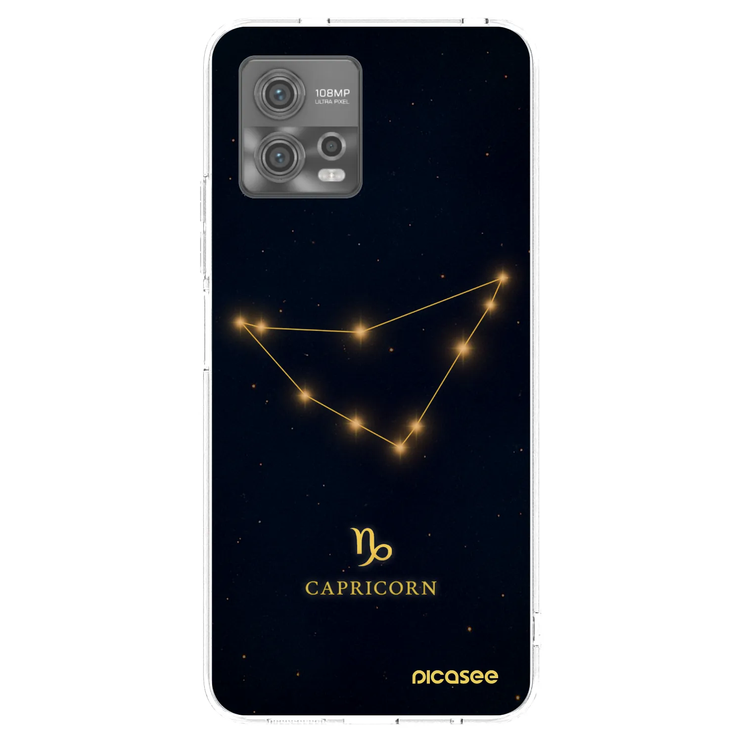Picasee διαφανής θήκη σιλικόνης Motorola Moto G72 - CAPRICORN