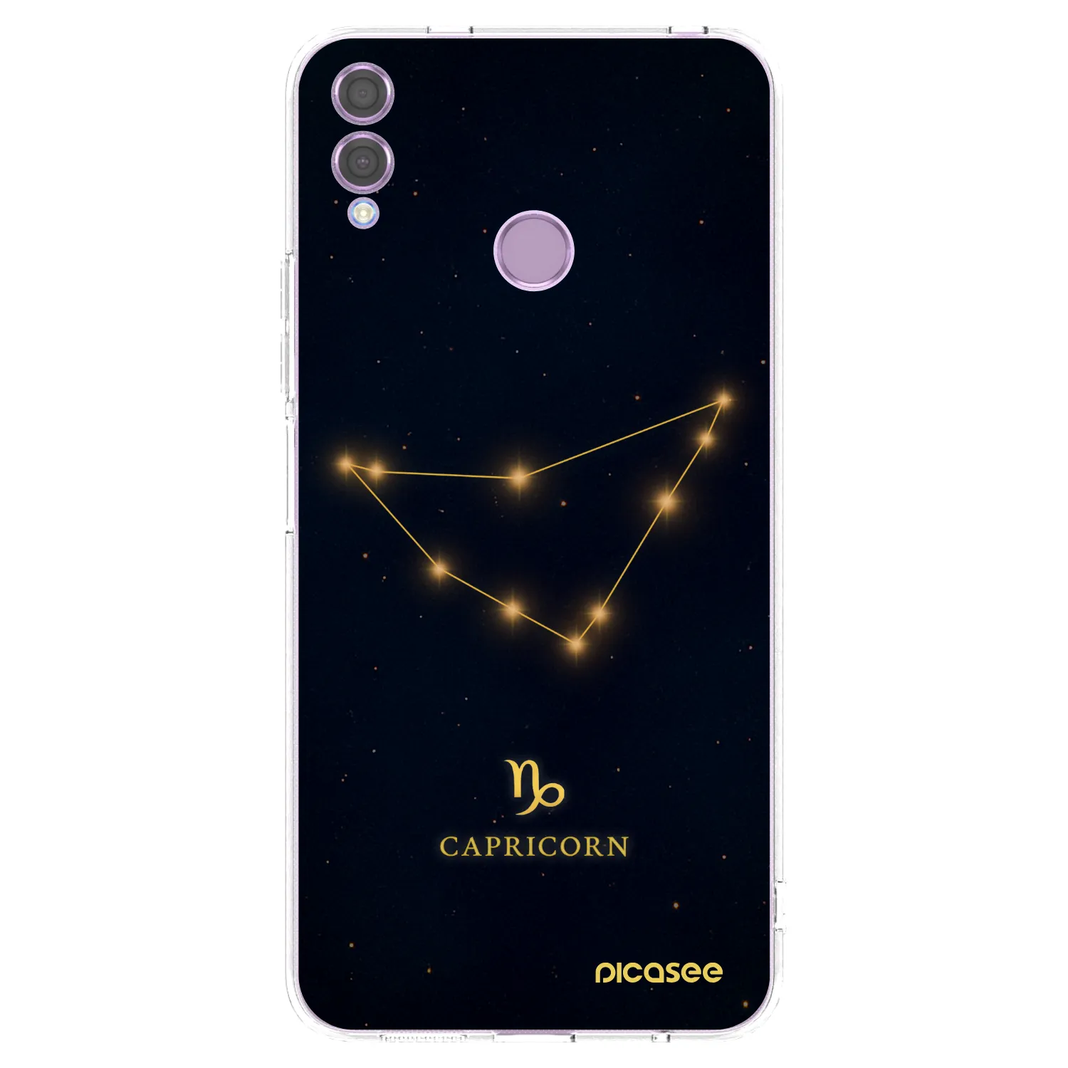 Picasee διαφανής θήκη σιλικόνης Honor 8X - CAPRICORN