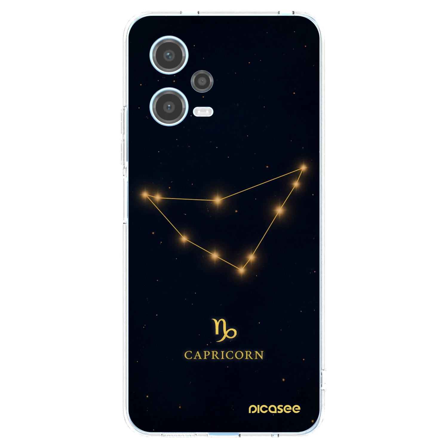Picasee διαφανής θήκη σιλικόνης Xiaomi Redmi Note 12 5G - CAPRICORN