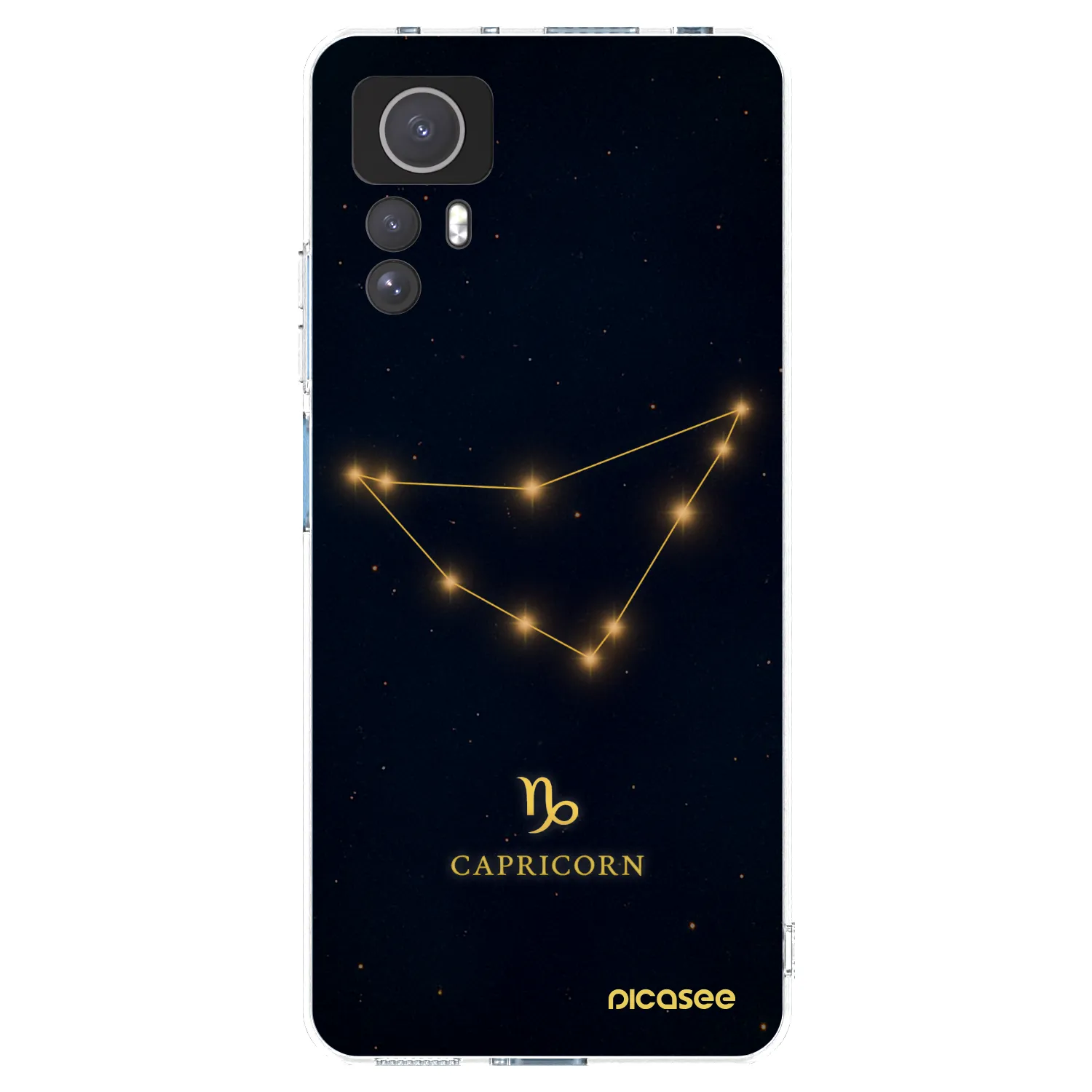 Picasee διαφανής θήκη σιλικόνης Xiaomi Redmi Note 12S - CAPRICORN