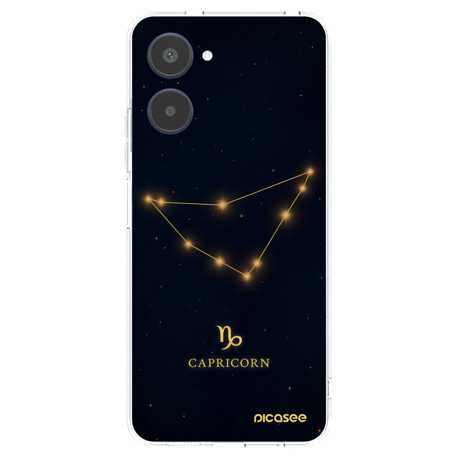 Picasee διαφανής θήκη σιλικόνης Realme 10 4G - CAPRICORN