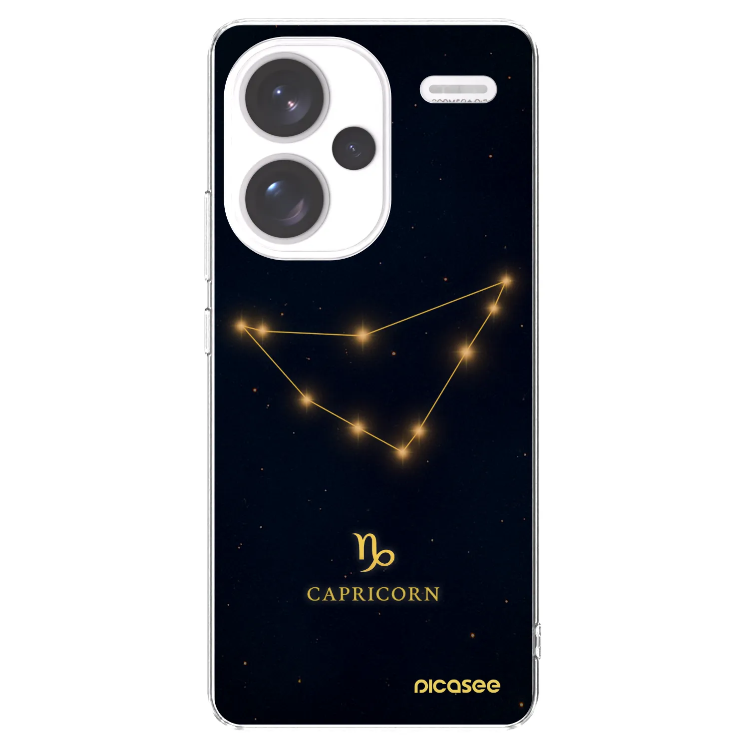 Picasee διαφανής θήκη σιλικόνης Xiaomi Redmi Note 13 Pro+ 5G - CAPRICORN