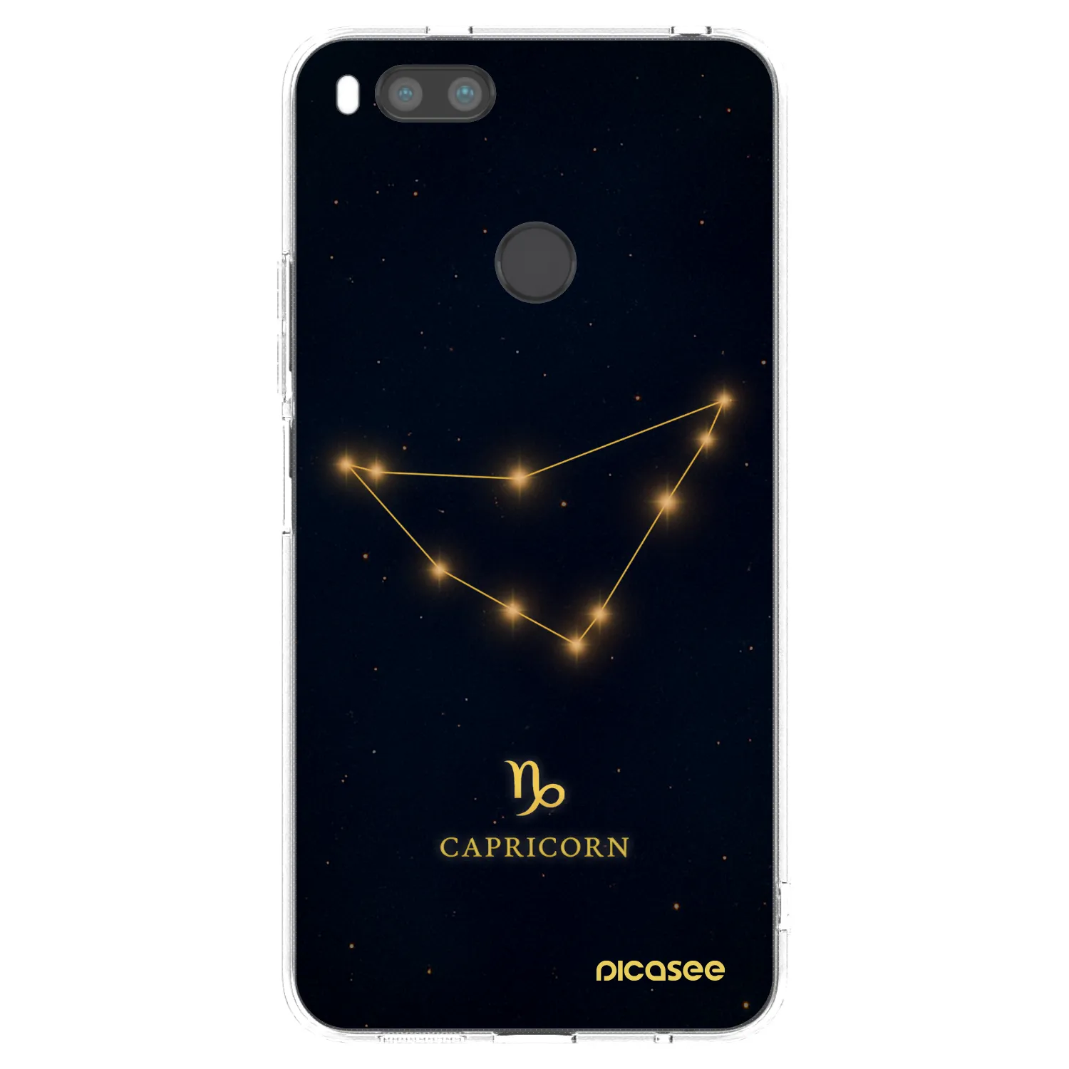 Picasee διαφανής θήκη σιλικόνης Xiaomi Mi A1 Global - CAPRICORN