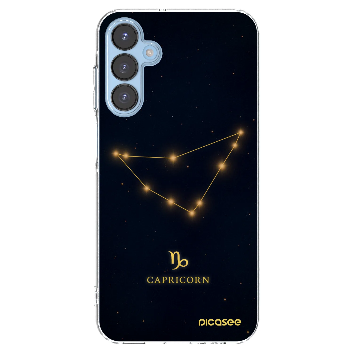 Picasee διαφανής θήκη σιλικόνης Samsung Galaxy A15 A156B 5G - CAPRICORN