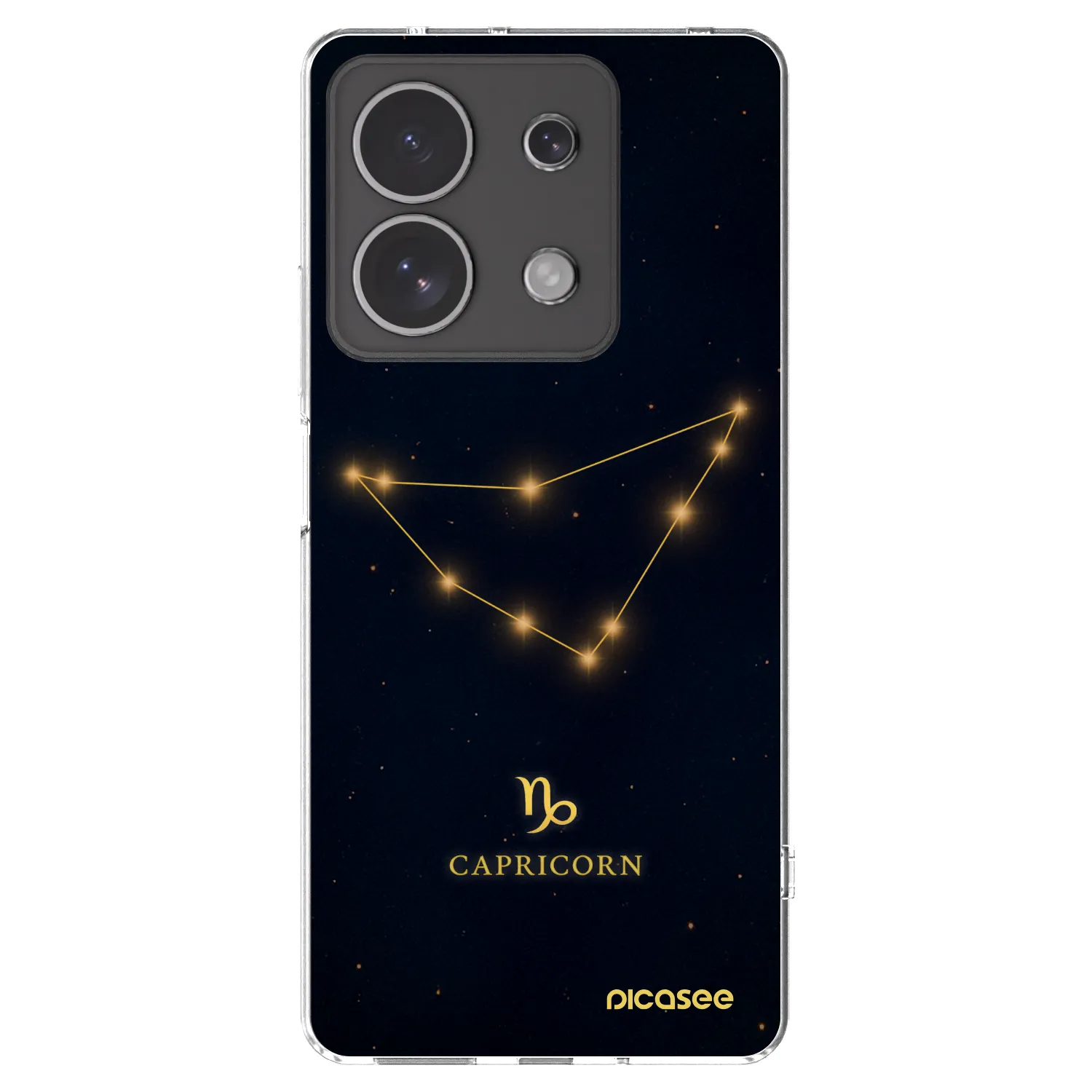 Picasee διαφανής θήκη σιλικόνης Xiaomi Redmi Note 13 4G - CAPRICORN