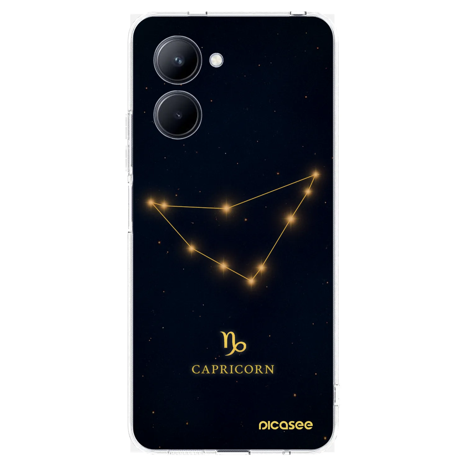 Picasee διαφανής θήκη σιλικόνης Realme C33 (2023) - CAPRICORN