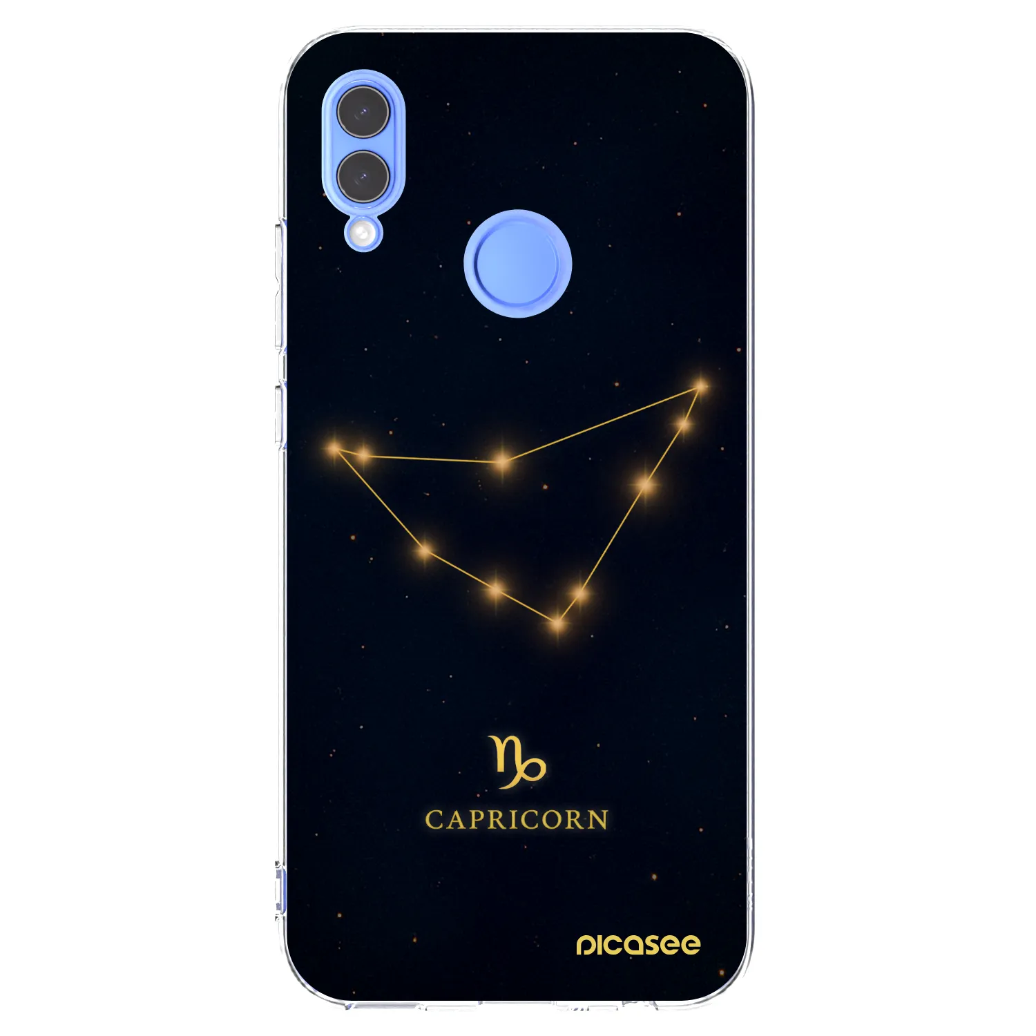 Picasee διαφανής θήκη σιλικόνης Huawei P Smart 2019 - CAPRICORN