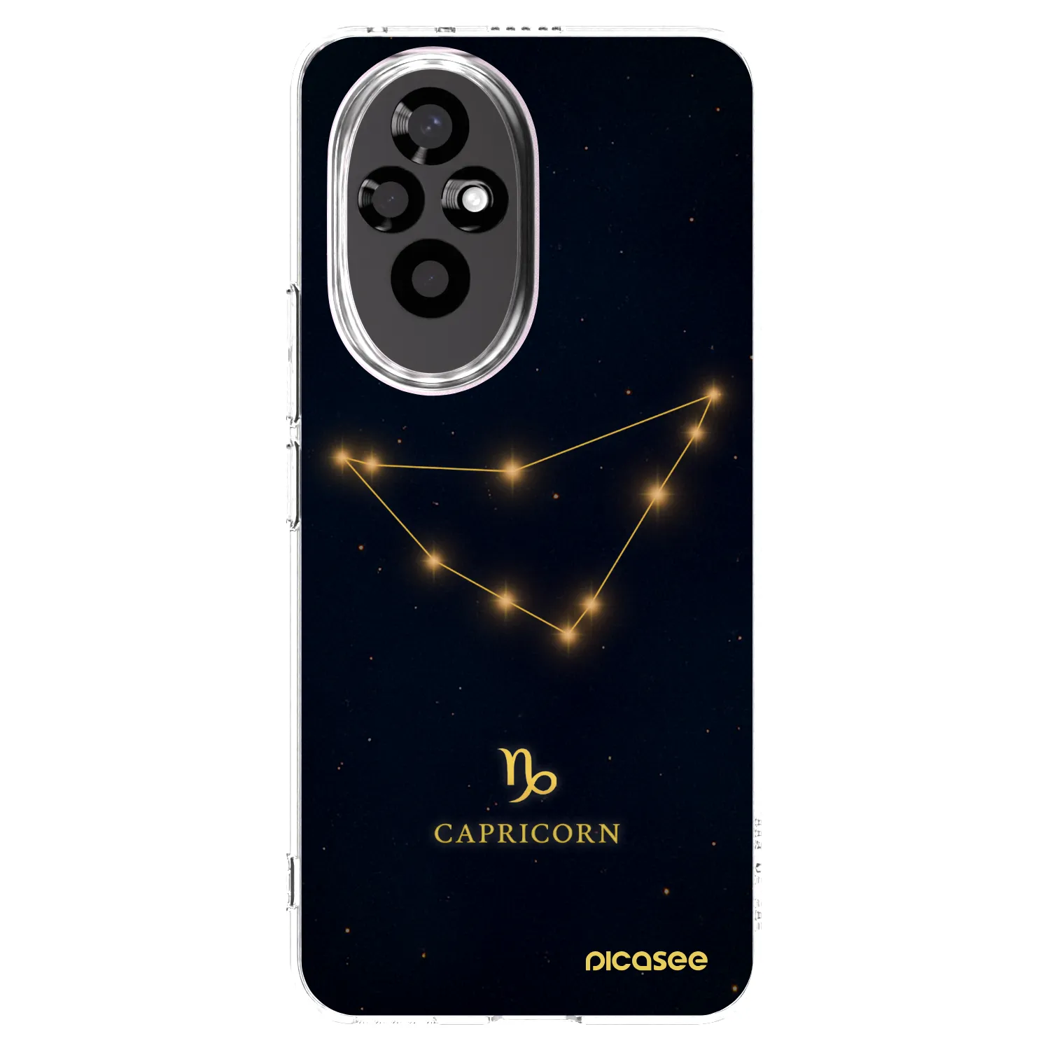 Picasee διαφανής θήκη σιλικόνης Honor 200 Pro 5G - CAPRICORN