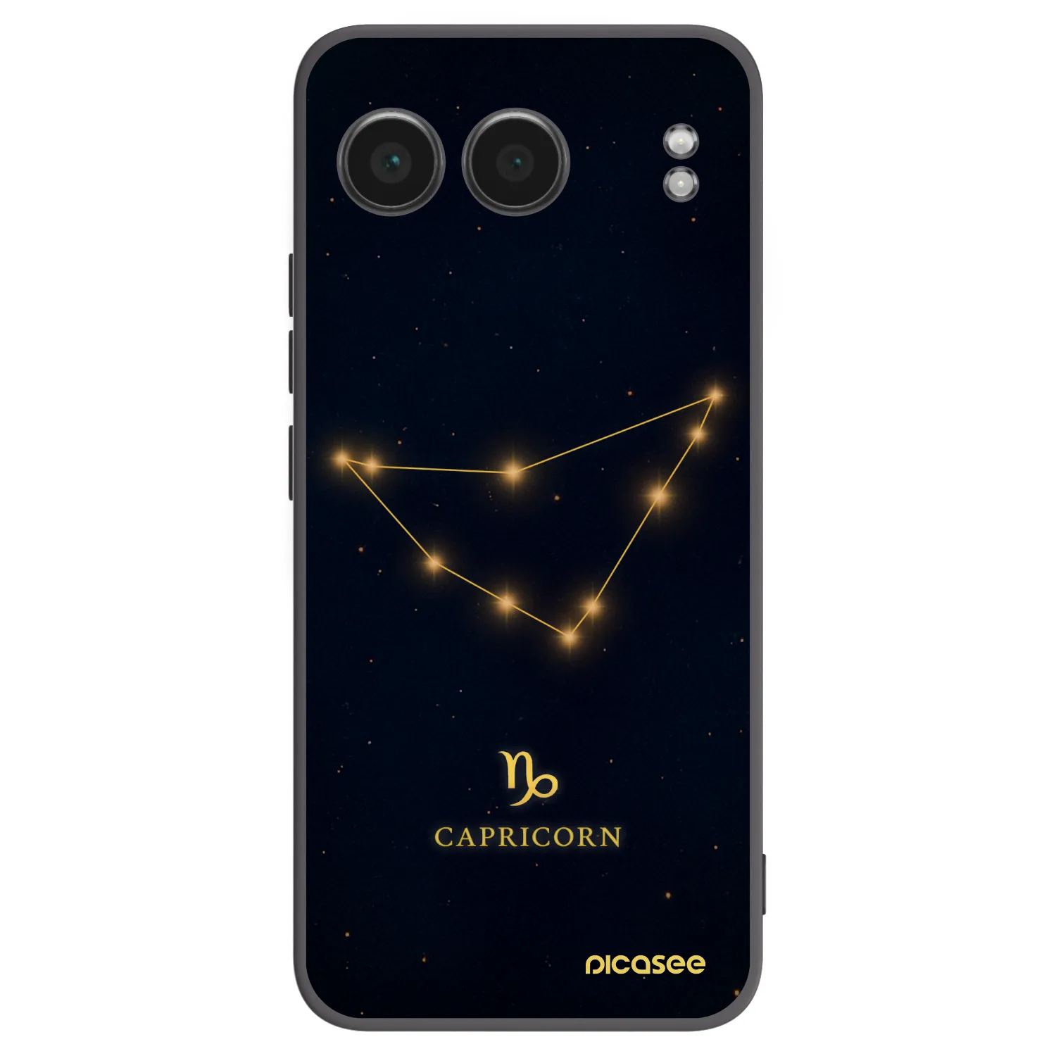 Picasee Μαύρη θήκη σιλικόνης για OnePlus Nord 4 - CAPRICORN