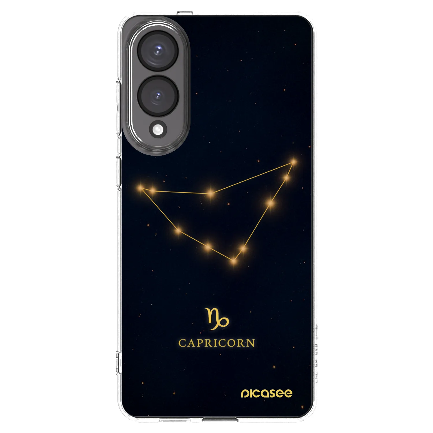 Picasee διαφανής θήκη σιλικόνης Samsung Galaxy S25 Edge 5G - CAPRICORN